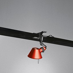 Tolomeo Micro Pinza - červená - ARTEMIDE Obrázek pro produkt Tolomeo Micro Pinza - červená - ARTEMIDE