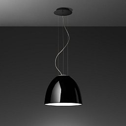 Nur Mini Gloss LED - závěsné - černá - ARTEMIDE Obrázek pro produkt Nur Mini Gloss LED - závěsné - černá - ARTEMIDE
