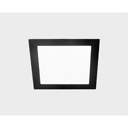 517034RBBO4 Zápustné svítidlo DISC SQ 30x30cm černé 24W 4000K 2350lm - KOHL-Lighting Obrázek pro produkt 517034RBBO4 Zápustné svítidlo DISC SQ 30x30cm černé 24W 4000K 2350lm - KOHL-Lighting
