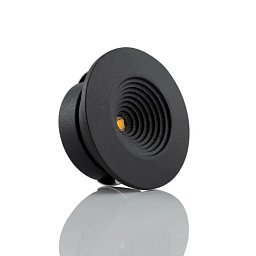 Zápustné svítidlo Mini One Fixed černé 3W 165lm 3000K 3m kabel IP44 100° Ra90 - TLG Obrázek pro produkt Zápustné svítidlo Mini One Fixed černé 3W 165lm 3000K 3m kabel IP44 100° Ra90 - TLG