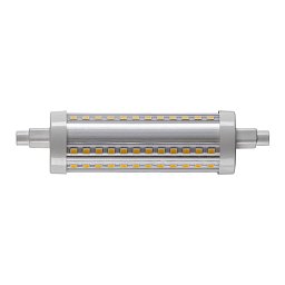 QT DE12 R7S 118 mm LED světelný zdroj transparentní 15 W 3000 K CRI 90 330° - BIG WHITE (SLV) Obrázek pro produkt QT DE12 R7S 118 mm LED světelný zdroj transparentní 15 W 3000 K CRI 90 330° - BIG WHITE (SLV)
