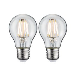 LED žárovka Filament E27 230V 2x5W 2700K čirá - PAULMANN Obrázek pro produkt LED žárovka Filament E27 230V 2x5W 2700K čirá - PAULMANN