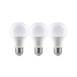 LED žárovka 3ks-sada E27 230V 3x8,0W 2700K opál - PAULMANN Obrázek pro produkt LED žárovka 3ks-sada E27 230V 3x8,0W 2700K opál - PAULMANN