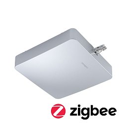 AKCE - URail středové napájení 227x196mm max. 300W matný chrom - PAULMANN Obrázek pro produkt AKCE - URail středové napájení 227x196mm max. 300W matný chrom - PAULMANN