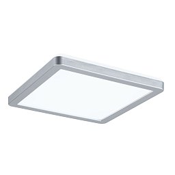 LED Panel Atria Shine hranaté 190x190mm 4000K matný chrom - PAULMANN Obrázek pro produkt LED Panel Atria Shine hranaté 190x190mm 4000K matný chrom - PAULMANN