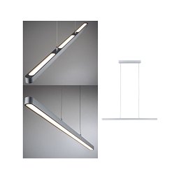LED závěsné svítidlo Lento 2700K 42W matný chrom - PAULMANN Obrázek pro produkt LED závěsné svítidlo Lento 2700K 42W matný chrom - PAULMANN