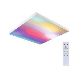 LED Panel Velora Rainbow dynamicRGBW hranaté 450x450mm RGBW bílá - PAULMANN Obrázek pro produkt LED Panel Velora Rainbow dynamicRGBW hranaté 450x450mm RGBW bílá - PAULMANN