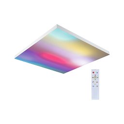 LED Panel Velora Rainbow dynamicRGBW hranaté 595x595mm RGBW bílá - PAULMANN Obrázek pro produkt LED Panel Velora Rainbow dynamicRGBW hranaté 595x595mm RGBW bílá - PAULMANN