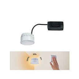 LED Modul vestavné svítidlo 3-krokové-stmívatelné Nova Coin kruhové 50mm Coin 6W 230V 2700K satén - PAULMANN Obrázek pro produkt LED Modul vestavné svítidlo 3-krokové-stmívatelné Nova Coin kruhové 50mm Coin 6W 230V 2700K satén - PAULMANN