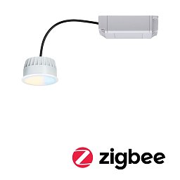 LED Modul vestavné svítidlo Smart Home Zigbee měnitelná bílá Coin kruhové 50mm Coin 6W 230V měnitelná bílá satén - PAULMANN Obrázek pro produkt LED Modul vestavné svítidlo Smart Home Zigbee měnitelná bílá Coin kruhové 50mm Coin 6W 230V měnitelná bílá satén - PAULMANN