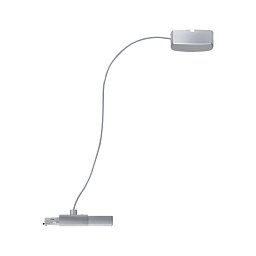 URail napájecí kabel 2m max. 1.000W matný chrom - PAULMANN Obrázek pro produkt URail napájecí kabel 2m max. 1.000W matný chrom - PAULMANN