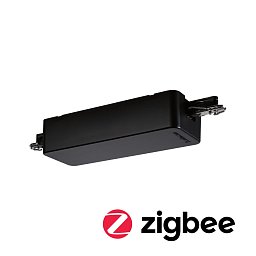 URail adaptér na lištu Smart Home Zigbee Dimm/Switch 155x56mm černá mat - PAULMANN Obrázek pro produkt URail adaptér na lištu Smart Home Zigbee Dimm/Switch 155x56mm černá mat - PAULMANN