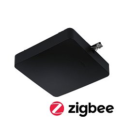 URail napájení Smart Home Zigbee Mitte 227x196mm max. 300W černá mat - PAULMANN Obrázek pro produkt URail napájení Smart Home Zigbee Mitte 227x196mm max. 300W černá mat - PAULMANN