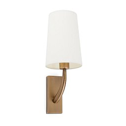 REM nástěnná lampa, starozlatá/bílá - FARO Obrázek pro produkt REM nástěnná lampa, starozlatá/bílá - FARO