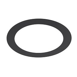 Numinos® XL montážní rámeček kulatý 240/180 mm černý - BIG WHITE (SLV) Obrázek pro produkt Numinos® XL montážní rámeček kulatý 240/180 mm černý - BIG WHITE (SLV)