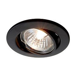 Zápustné svítidlo MR16 výklopné matná-černá - LIGHT IMPRESSIONS Obrázek pro produkt Zápustné svítidlo MR16 výklopné matná-černá - LIGHT IMPRESSIONS