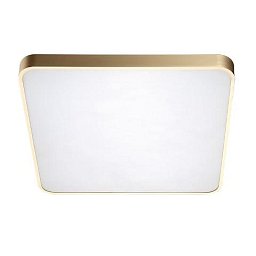 Obrázek pro produkt LED Stropní přisazené svítidlo Azzardo Quadro 50 LED CCT gold AZ2760 60W 5600lm 3000K-6500K IP20 zlaté stmívatelné s dálkovým ovladačem - AZZARDO
