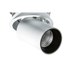 Obrázek pro produkt LED Stropní zápustné bodové svítidlo Azzardo Luna 15W Dimm white/black AZ2828 15W 1270lm 3000K stmívatelné bílo-černé - AZZARDO