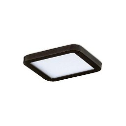 Obrázek pro produkt LED Stropní zápustné bodové svítidlo Azzardo Slim 9 Square 3000K IP44 black AZ2833 6W 500lm 3000K IP44 9cm čtvercové černé - AZZARDO