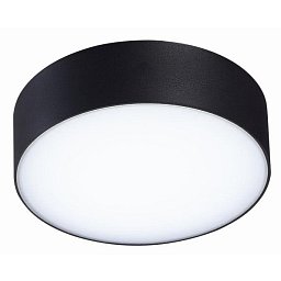 Obrázek pro produkt LED venkovní stropní svítidlo CASPER ROUND 3000K 15W 1300lm IP54 černé 20cm - AZZARDO