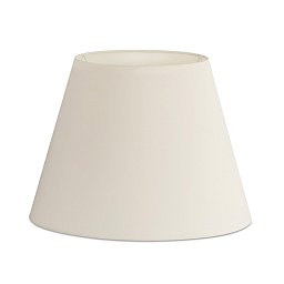 Obrázek pro produkt Stínidlo textilní, bílá, pr.400x290 - FARO