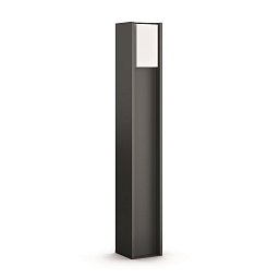 Obrázek pro produkt Hue White venkovní sloupkové svítidlo Philips Turaco 16474/93/P0 antracitové, 2700K, 80cm - PHILIPS HUE (915003761602)