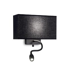 Obrázek pro produkt HOTEL AP2 ALL BLACK - IDEALLUX