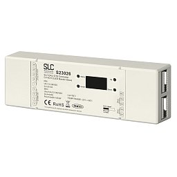 Obrázek pro produkt SLC DALI DT8 Controller 12-36V CV 4x5A OLED Master-Slave - TLG