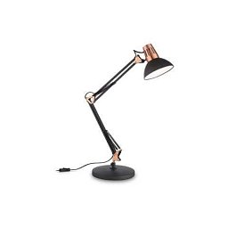 Obrázek pro produkt Stolní lampa Ideal Lux Wally TL1 nero 061191 E27 1x42W - IDEALLUX