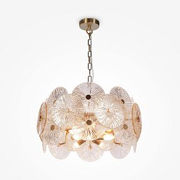 Obrázek pro produkt Závěsné svítidlo Aster 8x40W zlatá sklo designové - MAYTONI
