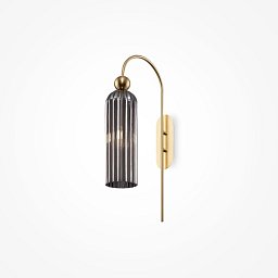 Obrázek pro produkt Nástěnné svítidlo Antic E14 40W šedá sklo designové - MAYTONI