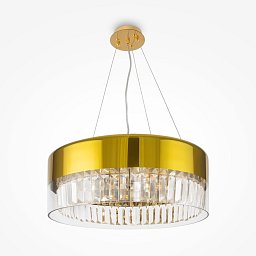 Obrázek pro produkt Závěsné svítidlo Wonderland 6x60W zlatá ocel křišťálový efekt - MAYTONI