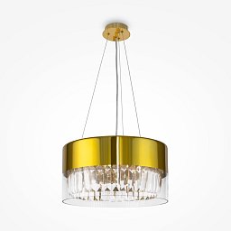Obrázek pro produkt Závěsné svítidlo Wonderland E14 4x60W zlatá ocel křišťálový efekt - MAYTONI