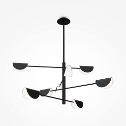 Obrázek pro produkt Lustr Mollis 8xG9 224W černý kov akrylát designový - MAYTONI