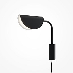 Obrázek pro produkt Nástěnné svítidlo Mollis 28W G9 černý kov akrylát designové - MAYTONI