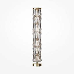 Obrázek pro produkt Stojací lampa Puntes 8xE14 480W zlatá ocel křišťálové přívěsky nastavitelná výška  - MAYTONI