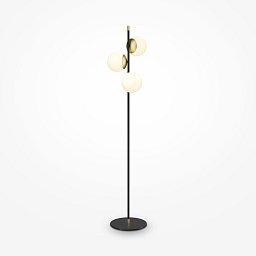 Obrázek pro produkt Stojací lampa Nostalgia 3x40W zlatá matné sklo kov - MAYTONI