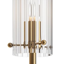 Obrázek pro produkt Nástěnné svítidlo Arco 2x40W čiré sklo mosaz kov designové - MAYTONI