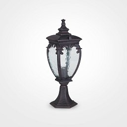 Obrázek pro produkt Venkovní svítidlo Fleur E27 60W bronz antik hliník čiré sklo IP44 - MAYTONI