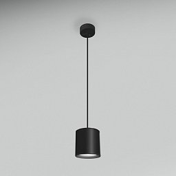 Obrázek pro produkt Závěsné LED svítidlo RONDO černé pr.110x123mm 15W 230V 4000K 45d IP20 závěs 150cm - CENTURY
