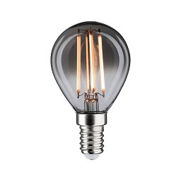 1879 LED kapka E14 230V 4W 1800K stmívatelné kouřové sklo - PAULMANN Obrázek pro produkt 1879 LED kapka E14 230V 4W 1800K stmívatelné kouřové sklo - PAULMANN