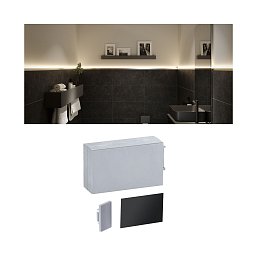 Obrázek pro produkt LumiTiles příslušenství kryt pro profil Top  45x24mm šedá - PAULMANN