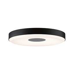 Obrázek pro produkt LED stropní svítidlo 3-krokové-stmívatelné Puric Pane 2700K / 2.230V 23W stmívatelné černá/šedá - PAULMANN