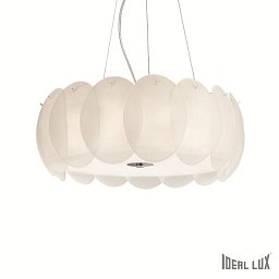 Obrázek pro produkt Závěsné svítidlo Ideal Lux Ovalino SP8 bianco 090481 - IDEALLUX