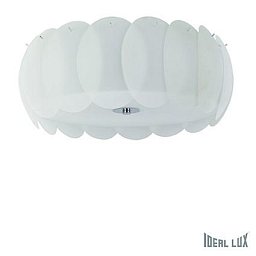 Obrázek pro produkt Stropní svítidlo Ideal Lux Ovalino PL8 bianco 094014 bílé 52cm - IDEALLUX