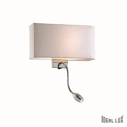 Obrázek pro produkt Nástěnné svítidlo Ideal Lux Hotel AP2 bianco 035949 - IDEALLUX