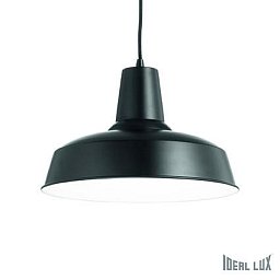 Obrázek pro produkt Závěsné svítidlo Ideal Lux Moby SP1 nero 093659 - IDEALLUX