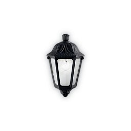 Obrázek pro produkt Venkovní nástěnné svítidlo Ideal Lux Anna AP1 small nero 101552 černé IP44   - IDEALLUX