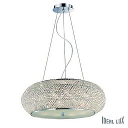 Obrázek pro produkt Závěsné svítidlo Ideal Lux Pasha SP10 cromo 082196 - IDEALLUX