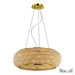 Obrázek pro produkt Závěsné svítidlo Ideal Lux Pasha SP10 oro 082257 - IDEALLUX